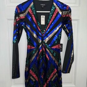 *BRAND NEW* Never worn Express Sequined Dress